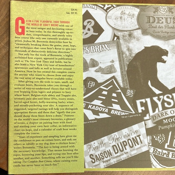 Book: The Complete Beer Course Book by Joshua Bernstein ( from novice to expert) - Picture 5 of 16